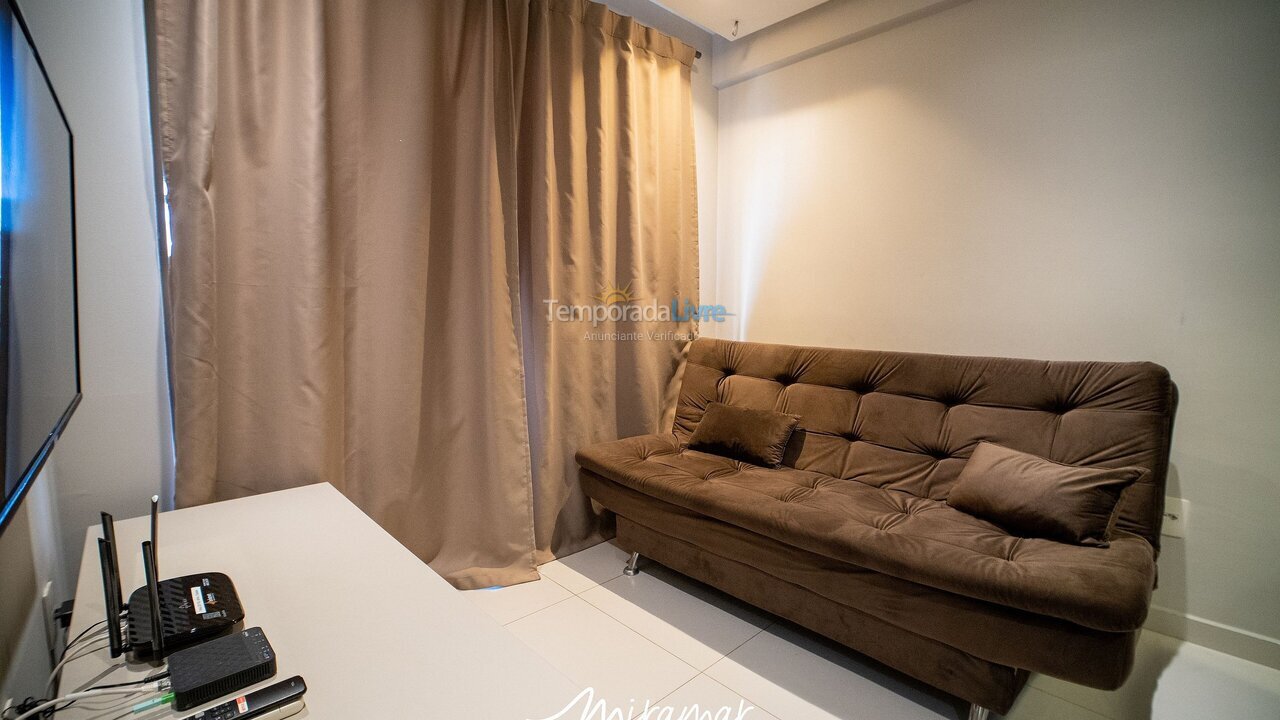 Apartamento para aluguel de temporada em João Pessoa (Tambaú)