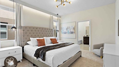 Casa de 6 habitaciones para vacaciones en Disney.