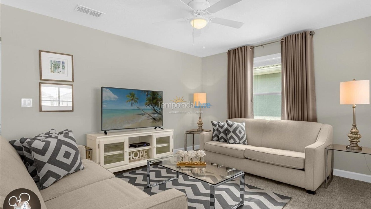 Casa para aluguel de temporada em Orlando (Kissimmee)