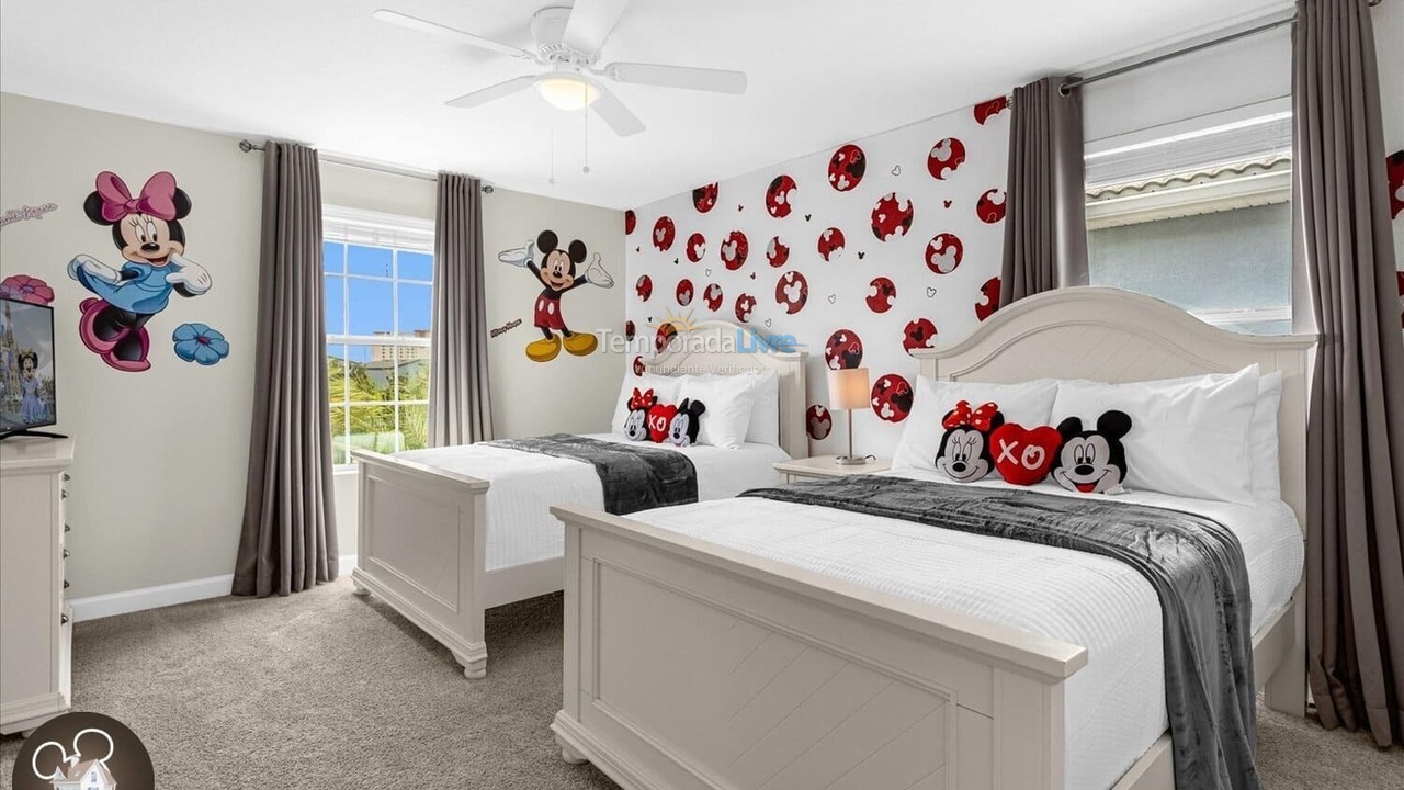 Casa para aluguel de temporada em Orlando (Kissimmee)