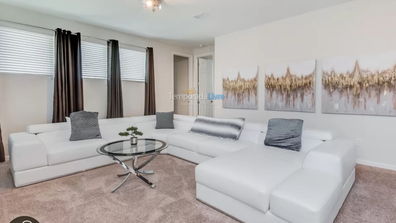 Casa para aluguel de temporada em Orlando (Kissimmee)