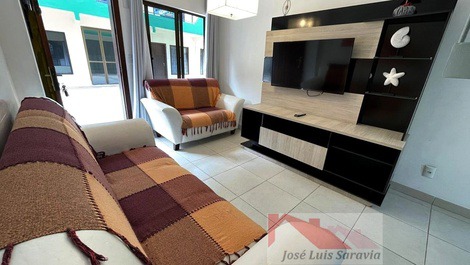 Excelente dúplex em condomínio fechado de frente para o mar!