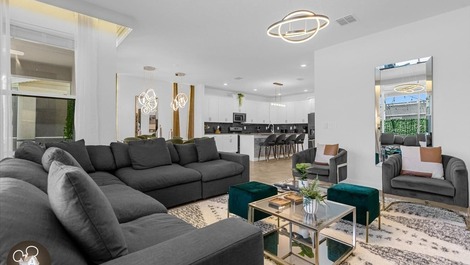 Preciosa casa para 22 personas en Orlando.