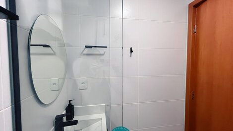 Apto com 2 quartos, Wi-Fi e ar-condicionado