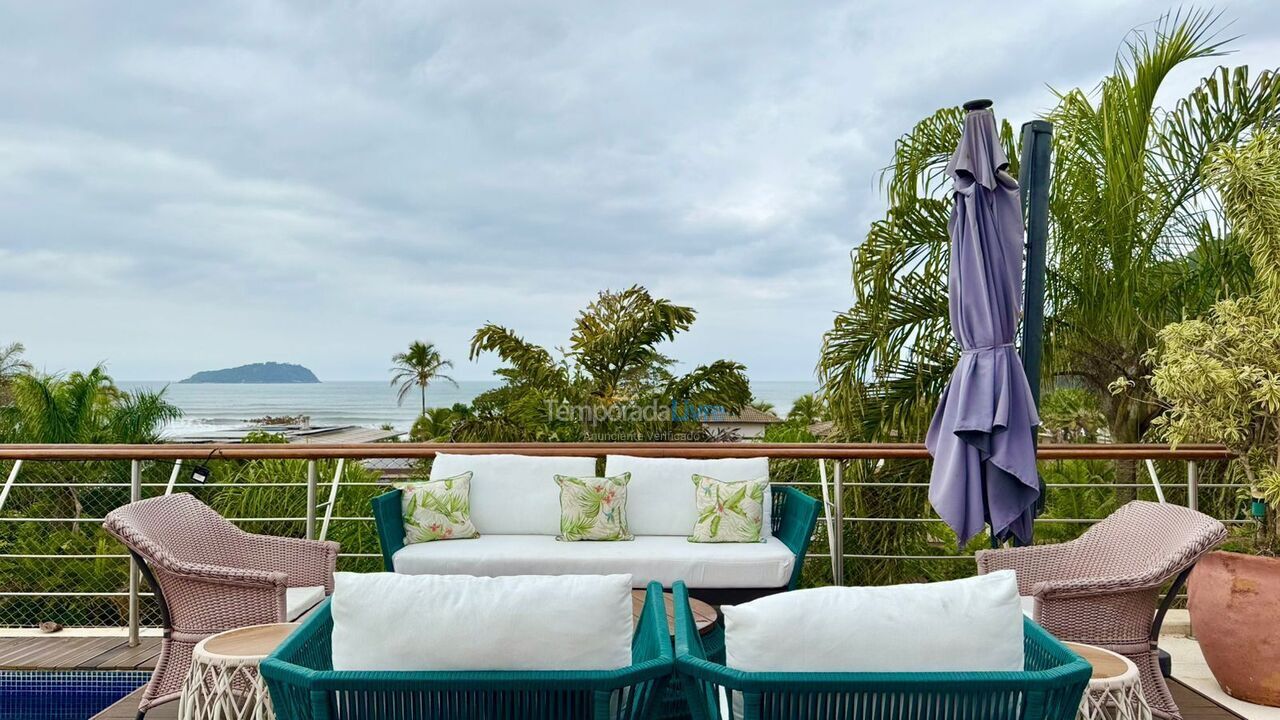 Casa para alquiler de vacaciones em São Sebastião (Praia da Baleia)