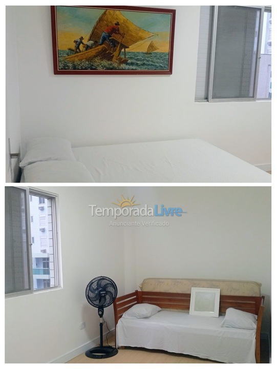 Apartment for vacation rental in Praia Grande (Praia do Caiçara)