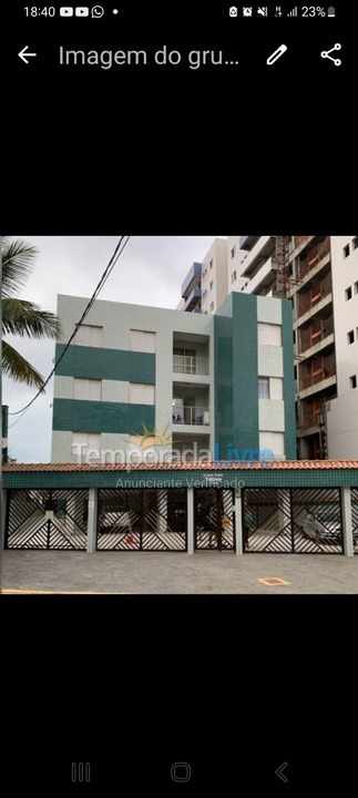 Apartment for vacation rental in Praia Grande (Praia do Caiçara)