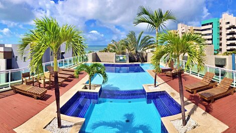 Apt Balcony and Pool Roof