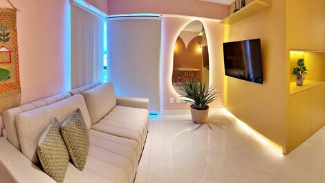 Apt | Port Ville 309 | Lindo Novo Vista para o Mar