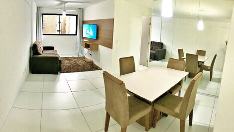 Apt | Golden Place 509 | com 2/4 e 2WC Ponta Verde