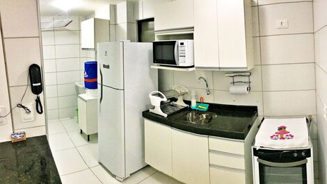 Apt | Golden Place 509 | com 2/4 e 2WC Ponta Verde