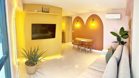 Apt | Port Ville 309 | Lindo Novo Vista para o Mar