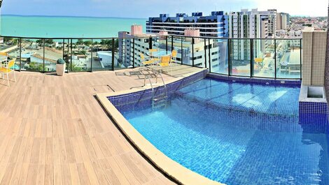 Apt | Gales de Pajuçara 204 | Piscina na Cobertura