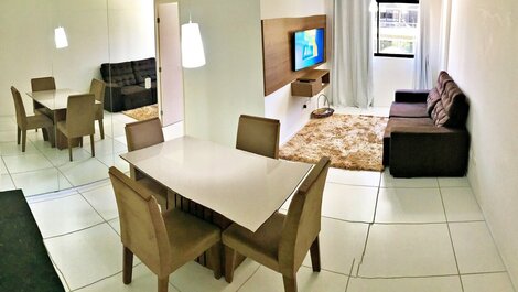 Apt | Golden Place 412 | com 2/4 e 2WC Ponta Verde