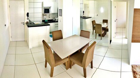 Apt | Golden Place 412 | com 2/4 e 2WC Ponta Verde