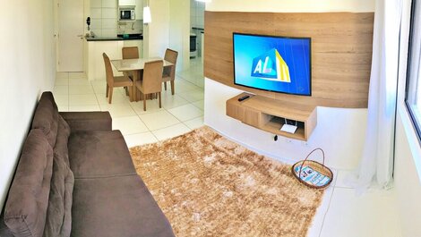 Apt | Golden Place 412 | com 2/4 e 2WC Ponta Verde