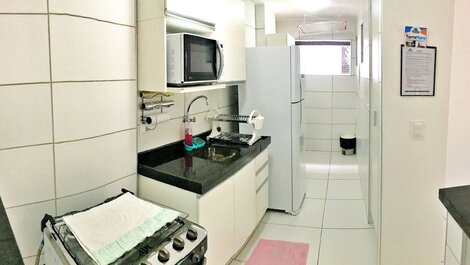 Apt | Golden Place 412 | com 2/4 e 2WC Ponta Verde