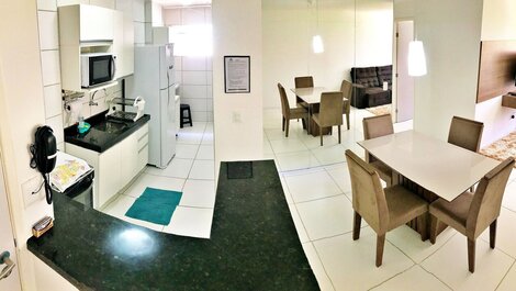 Apt | Golden Place 412 | com 2/4 e 2WC Ponta Verde