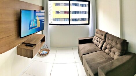 Apt | Golden Place 404 | com 2/4 e 2WC Ponta Verde