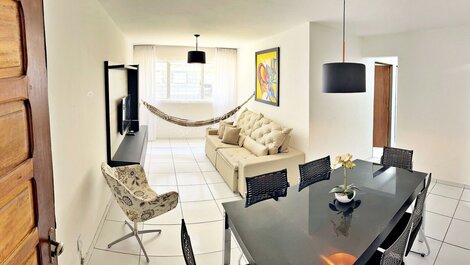 Apartment | Tropical Garden 102 | with 3 bedrooms and 2 bathrooms, Pajuçara