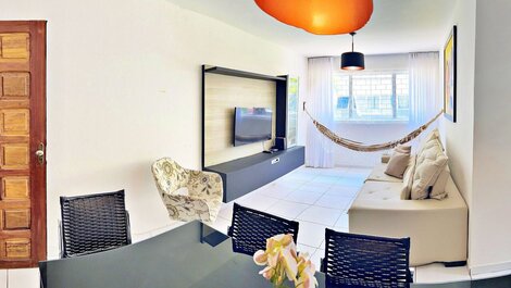 Apartment | Tropical Garden 102 | with 3 bedrooms and 2 bathrooms, Pajuçara