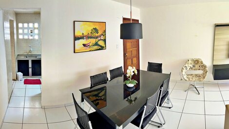 Apartment | Tropical Garden 102 | with 3 bedrooms and 2 bathrooms, Pajuçara