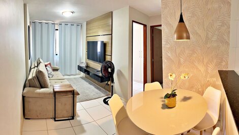 Apartment | Barão de Mauá 903 | with 2 bedrooms and 2 bathrooms in Jatiúca