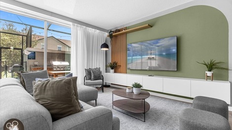 House near Disney with 4 bedrooms.