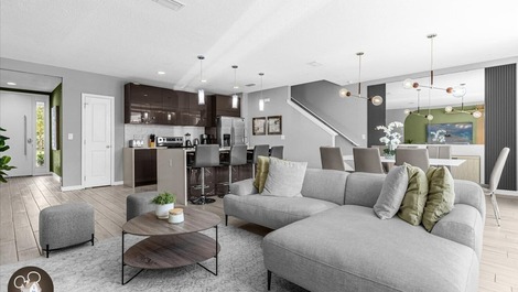 House near Disney with 4 bedrooms.