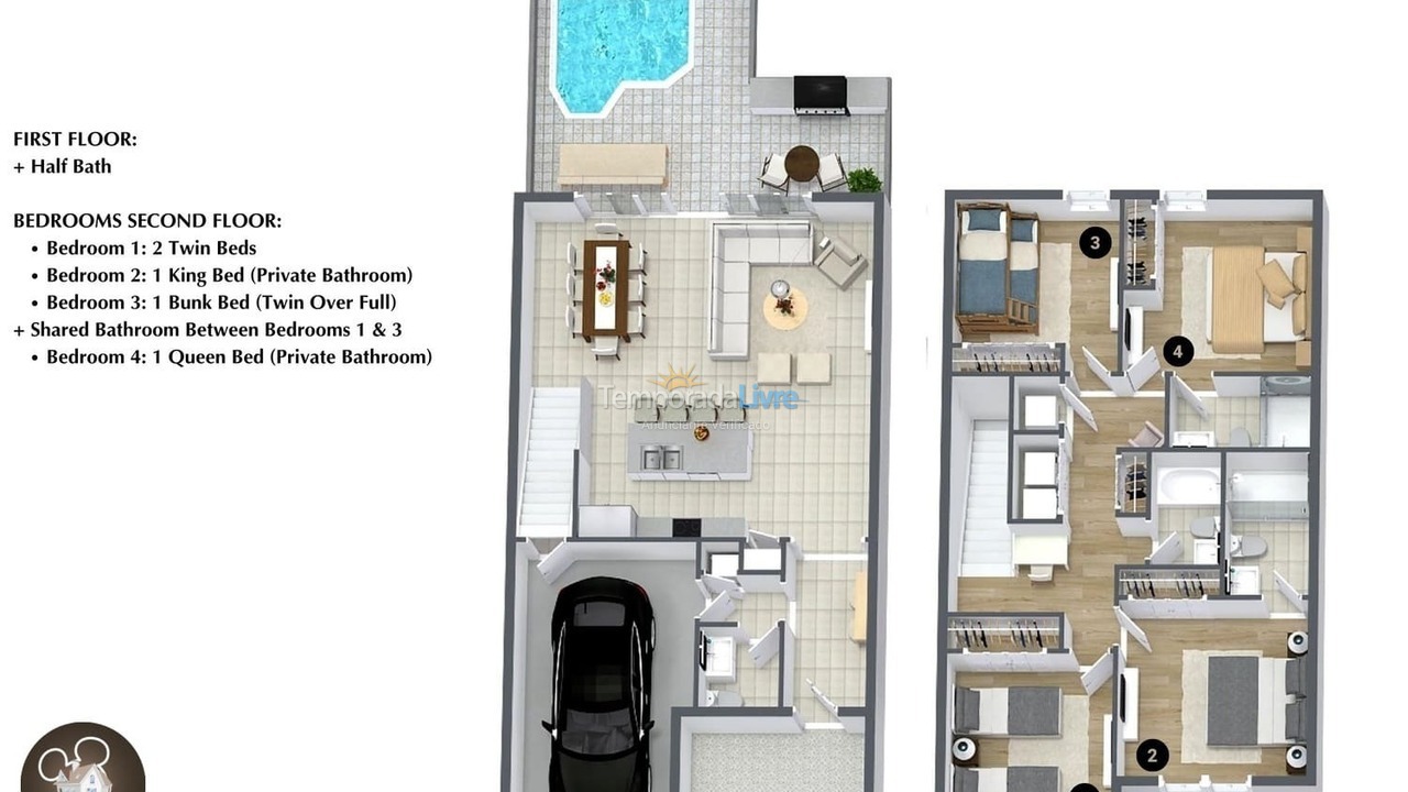 House for vacation rental in Orlando (Kissimmee)