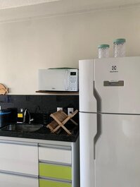 17o andar — ampla vista mar.