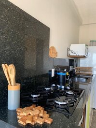 17o andar — ampla vista mar.