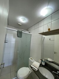 17o andar — ampla vista mar.