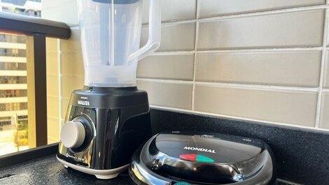 Flat No Caribessa com banheira no terraço –Miramar