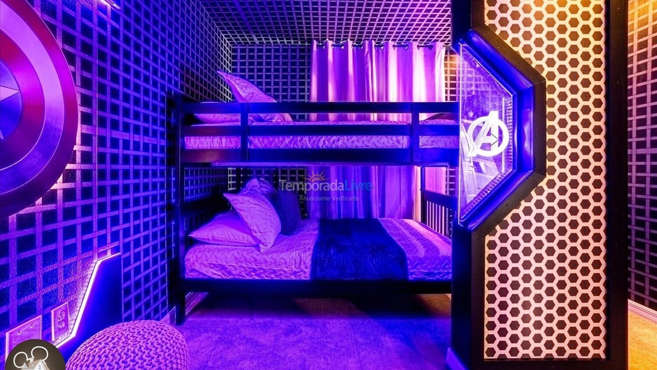 Casa para aluguel de temporada em Orlando (Davenport)