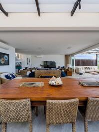 House in a beachfront gated community