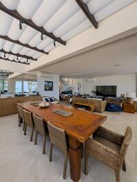 House in a beachfront gated community