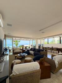 House in a beachfront gated community