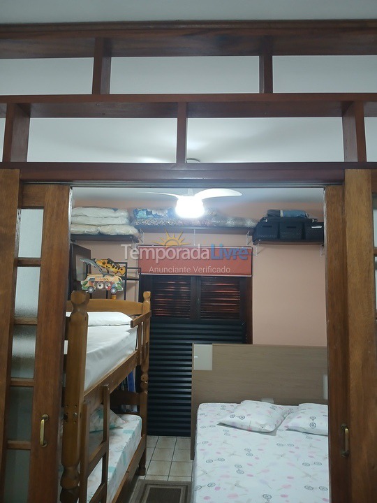 Apartment for vacation rental in Bertioga (Praia do Indaiá)