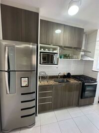 Apartment in a prime area of P. Grande Ubatuba, with WiFi and Netflix.