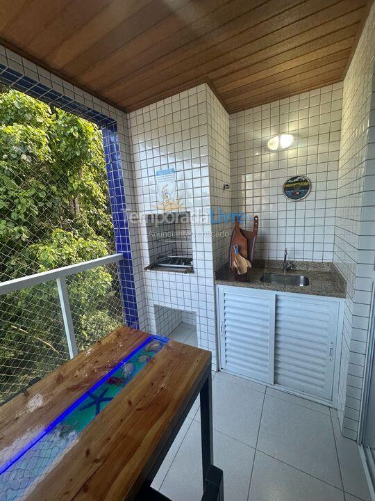 Apartment for vacation rental in Ubatuba (Praia Grande)