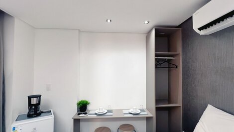 Flat p/ 2 pessoas no Stay Jardim