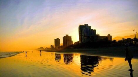 Por do sol.