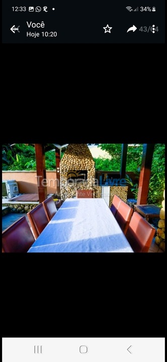 Casa para aluguel de temporada em São Sebastião (Praia da Jureia)