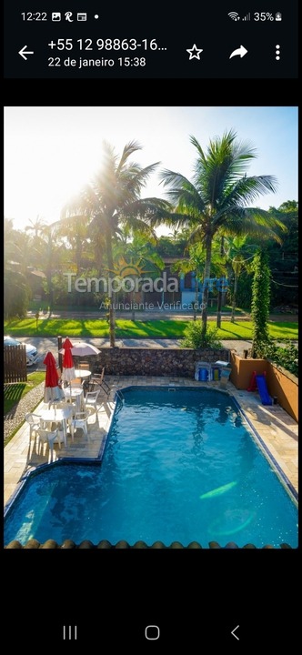 Casa para aluguel de temporada em São Sebastião (Praia da Jureia)