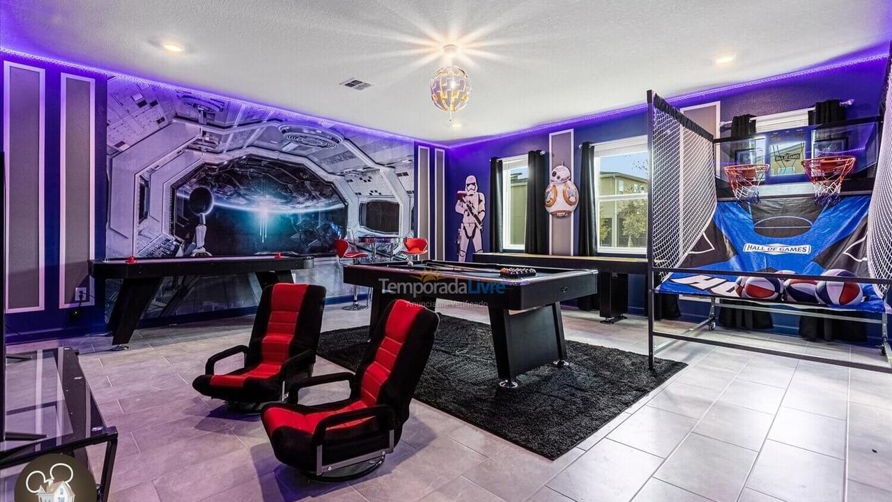 Casa para aluguel de temporada em Orlando (Kissimmee)