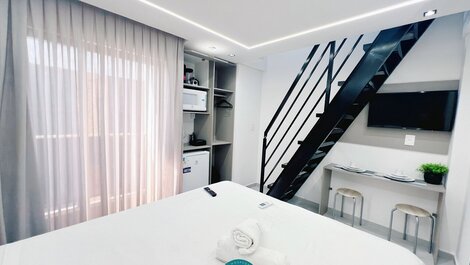 Flat c/ Banheira na cobertura- BESSA