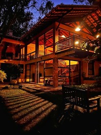 Refugio en el Bosque Atlántico Sauna · BBQ · 50 min de São Paulo