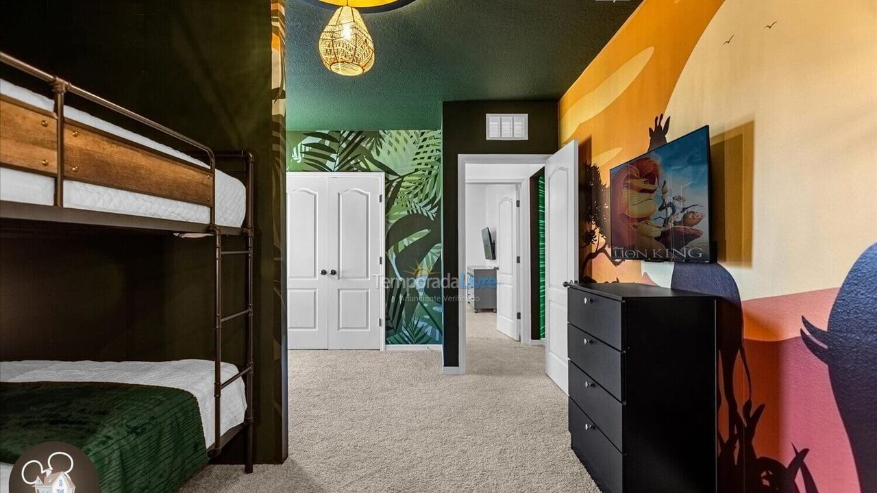 Casa para aluguel de temporada em Orlando (Davenport)