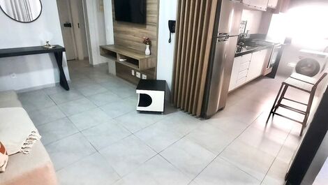 FLAT ALTO PADRAO 2 DORMS PITANG QDRA MAR